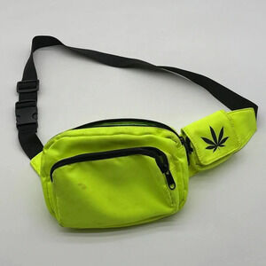 Neon Green Fanny pack Asos High Life Trees